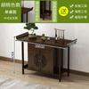 Nova Mesa de Entrada em Estilo Chinês, Mesa Console de Luxo Leve, Armário de Entrada em Madeira Maciça, Aparador Doméstico, Mesa de Entrada, Mesa para Hall de Entrada