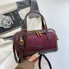 Shuai Mijia 2026 Bolso de Bowling Nuevo para Mujer de Principios de Otoño, Bolso de Hombro Cruzado de Lujo Ligero, Bolso Boston Almohada
