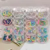 Set de Pinzas de Pulgar para Niñas Mariposa, Gomas para el Cabello, Pinzas para Cabello de Bebé, Accesorios para el Cabello, Suministro al por Mayor