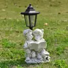 Nova Luz Solar Hexagonal para Jardim Transfronteiriça Ornamento de Animal para Pátio Parque de Rancho Luz Decorativa para Canteiro de Flores Externo