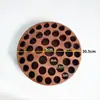 Expositor de Rack Essencial para Armazenamento de Óleos Essenciais Salão de Beleza Spa Rack de Armazenamento de Madeira para Perfumes Caixa de Armazenamento Simples Rack Organizador Doterra