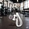 Deportes Creativos Barra Mancuerna Colgante Exquisito Accesorios Decoración Mochila Regalo Estilo Pareja Llavero Mancuerna Fitness