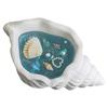 Vela perfumada de concha Atmosfera Ornamentos criativos Vela de cera de gelatina Fragrância artesanal Presente Concha em forma de cera