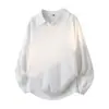 Camisa polo, suéter de punto de manga larga, cuello en V para hombre, cuello de gaviota, estilo old money, tela texturizada, venta al por mayor desde una fábrica transfronteriza