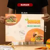 Mantel de Papel Desechable para Llevar para Platos de Comida, 600 Hojas, Tienda de Hamburguesas, Hot Pot, Comida Occidental, Papel para Bandeja de Pollo Frito a Prueba de Grasa, Personalizable