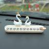 Desenho Animado Tridimensional Fofo e Inovador Porta-Telefone para Carro Placa Móvel de Licença Estacionamento de Carro Placa Digital com Números Ornamentos para Carro