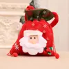 Bolsa de Manzana Navideña con Cierre, Bolsa de Regalo para Nochebuena, Bolsa Pequeña de Regalo para Niños, Bolsa de Manzana Navideña