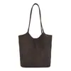 Bolsa de Padrão Tecido de Alto Valor 2026 Outono Inicial Nova Elegante para o Dia a Dia Bolsa de Ombro Rústica Chique Bolsa Tote Saco