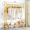 Novo Varal de Chão com Orelhas de Gato Cabide para Quarto de Aluguel Vertical Multifuncional Cabide de Roupas Artefato para Secar Roupa e Colcha na Varanda