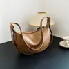 Bolso de Mano de Diseño Nicho Retro Coreano Gran Capacidad Bolsa Dumpling para Mujer Bolso Cruzado Versátil Bolso de Hombro de Gama Alta
