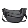 Bolsa cruzada de cuero nuevo de gran capacidad para hombre y mujer, bolsa tipo empanada de tela Oxford, bolsa de hombro única de moda para el trabajo