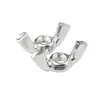 Tuerca de Tornillo Manual Mariposa Yuanbao Acero Inoxidable 201 / Tapa de Tornillo Manual Mariposa de Acero Inoxidable de Material General M3-M12