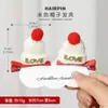 Diadema Navideña Transfronteriza para Niñas Pasador de Astas Lindo Pasador para Bebé Pinza para Oreja de Ciervo de Peluche Aro para el Cabello Accesorios para el Cabello