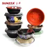 Sanze Caliente 350/500/550/700/1000ml Tazón para Llevar de Plástico para Arroz y Sopa, Apto para Microondas