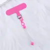 Clip de Telefone DIY com Contas Universal Transparente Patch de Fixação para Capa de Celular Alça de Segurança Resistente