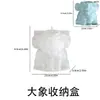 Poppy Producto Nuevo Transfronterizo Maceta de Elefante Tarro de Almacenamiento Molde de Silicona Jarrón de Elefante DIY Taza para Velas Molde de Yeso