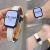 Iwatchs9 Borde Delgado Hebilla Magnética de Cuero Correa para Apple Watch Correa S10 Apple Watch87