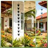 Nuevo Estilo Chino Patio Alero Flor Dorada Colibrí Estilo Engrosado Cadena de Lluvia Guía de Agua Reemplazo de Bajante