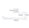 Soporte para Toallas de Papel de Cocina Sin Perforaciones, Gabinete, Estante para Papel de Rollo, Montado en la Pared, Trapo Perezoso, Colgador de Trapo para Papel Higiénico