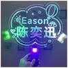 Placa de Luz de Apoio para Show do Eason Chan, Faixa de Cabeça Luminosa, Lanterna de Mão, Bastão Fluorescente, Adereços Periféricos, Personalizado