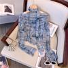 Top Feminino Retro Francês com Renda Borrada para Primavera e Verão, Novo, Doce, Menina, Design Irregular Plissado
