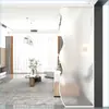 Pantalla Divisoria de Cristal Sala de Estar Vestíbulo Entrada Lavabo Baño Pared de Media Altura Inodoro Separación Seco y Húmedo Hecho a Medida