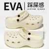 Nuevos Zapatos Cloud Clog 2026 para Mujer, Zapatos de Playa de Suela Gruesa para Exteriores de Verano, Pantuflas Antideslizantes Casuales, EVA al por Mayor