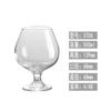 Juego Personalizado de Vasos Cortos para Whiskey Vasos de Cata Vasos para Brandy Vasos de Panza Grande Estilo Sencillo Copas de Vino