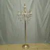 Luminária de chão estilo europeu 6+1K9 de cristal, luminária de vela, luminária de chão luxuosa para sala de estar e quarto, adereço de iluminação para corredor de casamento