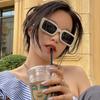 Nuevas gafas de sol transfronterizas europeas y americanas para mujer, gafas de sol cuadradas de alta calidad a prueba de rayos UV, gafas de sol a prueba de sol para hombre, moda retro.