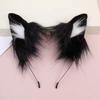 Diadema de Felpa con Orejas de Gato para Mujer, Adorno para el Cabello Lindo y Original de Gato, Pasador con Cascabel, Collar, Diadema de Cosplay, Accesorio Sexy