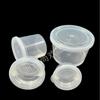 Taza de plástico de arcilla ultraligera arcilla de color barro perlado 3 cajas de plástico de alta transparencia selladas herméticamente caja pp de material nuevo caja de protección ambiental