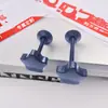 Fabricante M8 Parafusos de Aperto Manual com Cabeça de Plástico Liso em Forma de Estrela Zincados Pretos com Manípulo Preto Parafusos e Parafusos