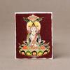 Thangka Cinabrio, Pintura del Quinto Maestro, Farmacéutico Zakiram, Vida Pasada y Vida Presente, Madre Verde Benmingfo, Puede Cambiar la Imagen, Thangka Marea Nacional