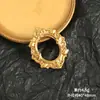 Marco de Fotos de Cruz Dorada Barroca Retro Europea Accesorios de Resina Hechos a Mano DIY Funda para Teléfono Materiales de Decoración para Fotografía