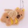 Lindo Llavero de Capibara de Dibujos Animados Serie Abejita Muñeco de Peluche Colgante Bolso Ropa Colgante Accesorios