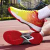 Zapatos de Tenis Profesionales Zapatos Ligeros de Bádminton Unisex Transpirables Zapatos Deportivos de Competición y Entrenamiento Profesional Zapatos para Correr