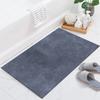 Alfombrilla de Piso para Baño, Alfombra para Inodoro del Hogar, Alfombrilla para Pies Absorbente de Agua de Secado Rápido, Alfombrilla Antideslizante de Barro de Diatomeas para Puerta de Cocina, Alfombrilla de Baño