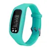 Podómetro Multifuncional Reloj Deportivo Pulsera Electrónica de Silicona Reloj Deportivo Pantalla LED Reloj Eléctrico Venta al por Mayor Esfera Grande