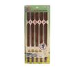 Palillos de madera con forma de alitas de pollo, 10 pares en caja, para olla caliente, para hotel, hogar, sin cera, regalo de empresa, venta al por mayor