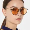 Gafas de Sol de Moda Redondas Estilo Celebridad Modelo Nuevo 2026 para Hombres y Mujeres