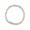 Pulsera de Perlas Naturales Xiaomi con Cuentas Nicho Exquisita Moda Lujo Ligero Anillo Liso Ligeramente Defectuoso Pulsera de Cuentas Completas Mujer de Gama Alta