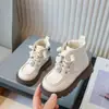 Elegantes Botas Nuevas Martin 2026 para Niños Niñas Otoño Invierno Botas de Algodón de Otoño Botines Cortos de Princesa para Niñas Pequeñas