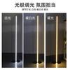 Lámpara de Pie Simple Lámpara LED Sala de Estar Hotel Decoración de Sofá Lámpara de Esquina de Pared Dormitorio Mesita de Noche Vertical Aleación de Aluminio Lámpara de Mesa