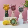 Nuevo Modelo Forma de Caracol Ventilador de Mano Mini Recargable por USB Mini Ventilador para Estudiantes y Niños Regalo Promocional Al por Mayor