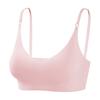 Sujetador Inalámbrico para Mujer, Sujetador Deportivo Talla Grande, Hermosa Espalda Push-Up Estilo Camisola Sujetador de Yoga Sin Costuras para Mujer
