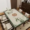 Nuevo Mantel de Mesa Estilo Chino Mantel Impermeable y a Prueba de Aceite Imitación Madera Mesa de Café Mantel Mesa de Comedor Mantel Aislante Mantel Antiescaldado Mesa de Té