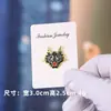 Insignias Metálicas Lindas de Dibujos Animados Estilo Japonés Transfronterizas Serie de Animales y Frutas Pines Esmaltados Frescos y Coloridos Accesorios