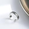 Anillo de diamantes electrochapado en oro auténtico 2023 para mujer, con apertura ajustable, estilo cibernético, pulsera de lujo, joyería ligera de nicho.