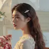 Acessórios de Cabelo Estilo Barroco Vintage Pérola Pequeno Grampo de Cabelo Alto Valor de Cor Franja Lateral Cabelo Quebrado Mini Adorno de Cabeça de Fada